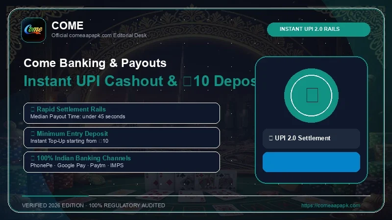 Come Instant UPI Withdrawal & ₹20 INR Deposit Tutorial